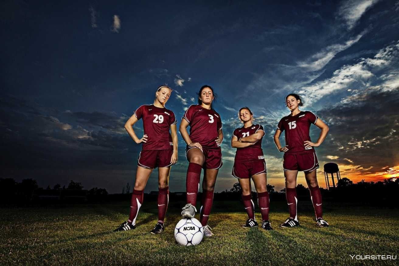 Форма женской футбольной команды