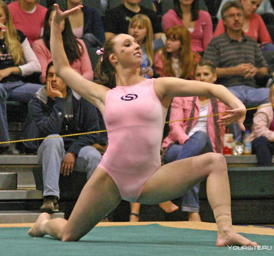 Female gymnast crotch