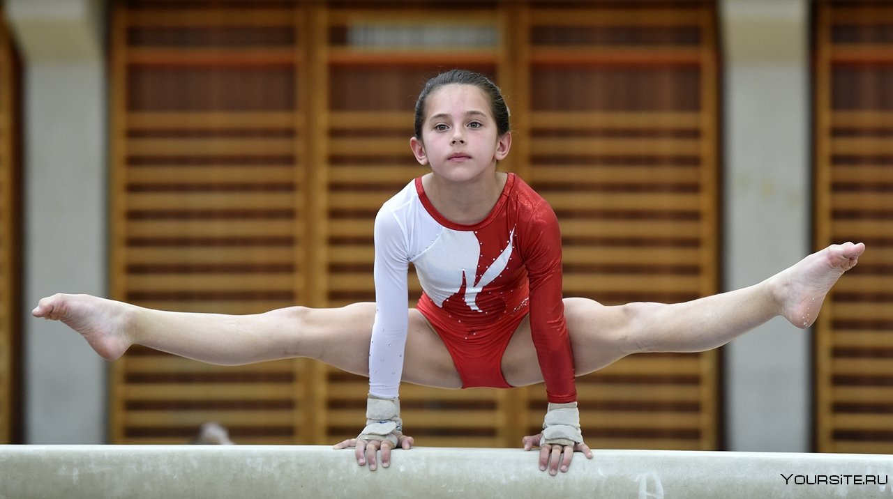 Young Teen Girl Gymnastics