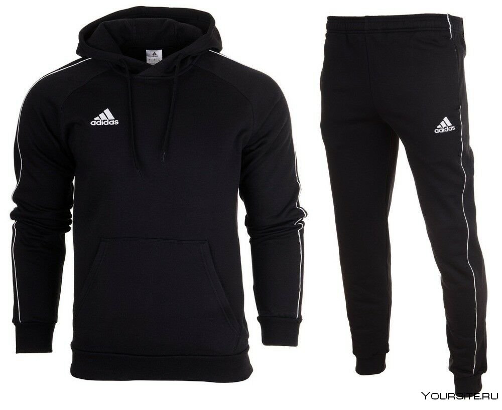 Adidas core18 спортивный костюм