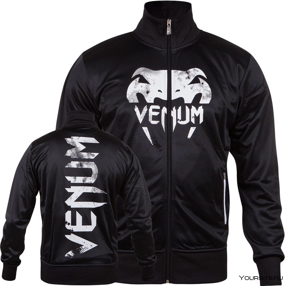 Черная олимпийка Venum giant Polyester Jacket