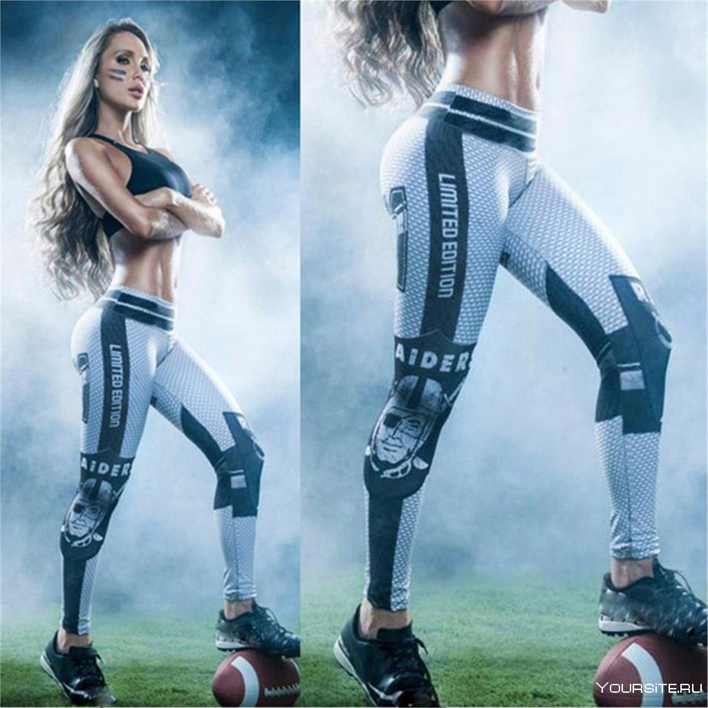 Реклама женской спортивной одежды