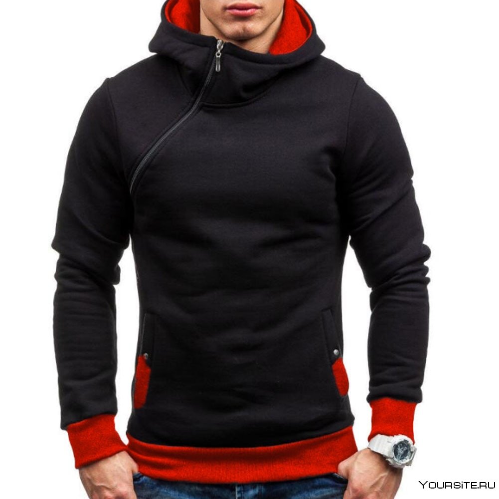 Hoodies men Fashion brand Pullover Solid Color Turtleneck Sportswear Sweatshirt men's Tracksuits