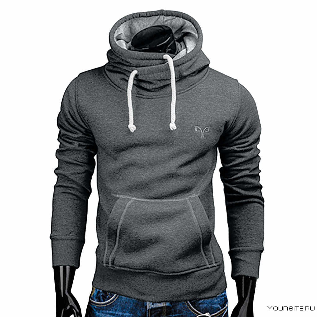 Hoodies men Fashion brand Pullover Solid Color Turtleneck Sportswear Sweatshirt men's Tracksuits