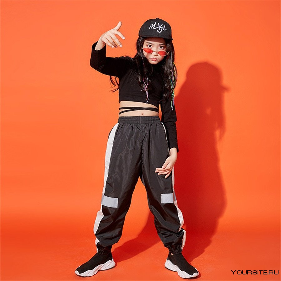 Хип-хоп одежда для девочек 12 лет