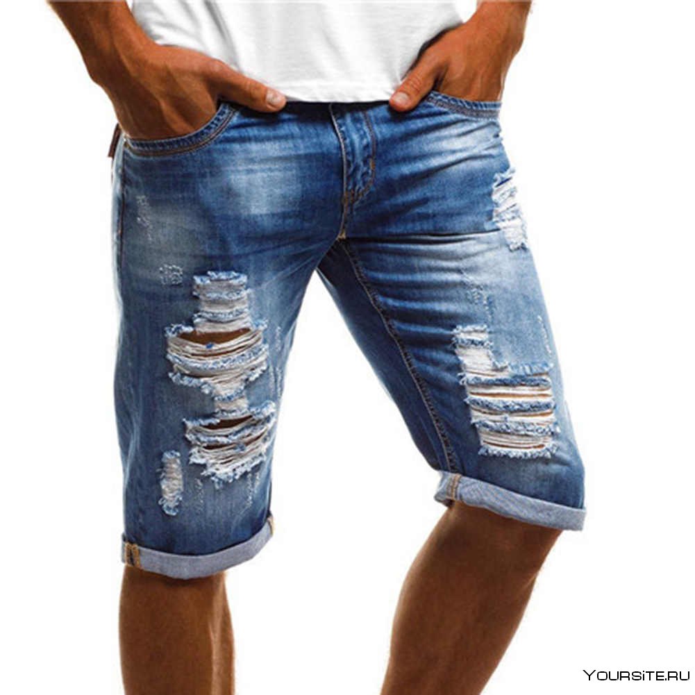 Шорты oodji мужские джинсы