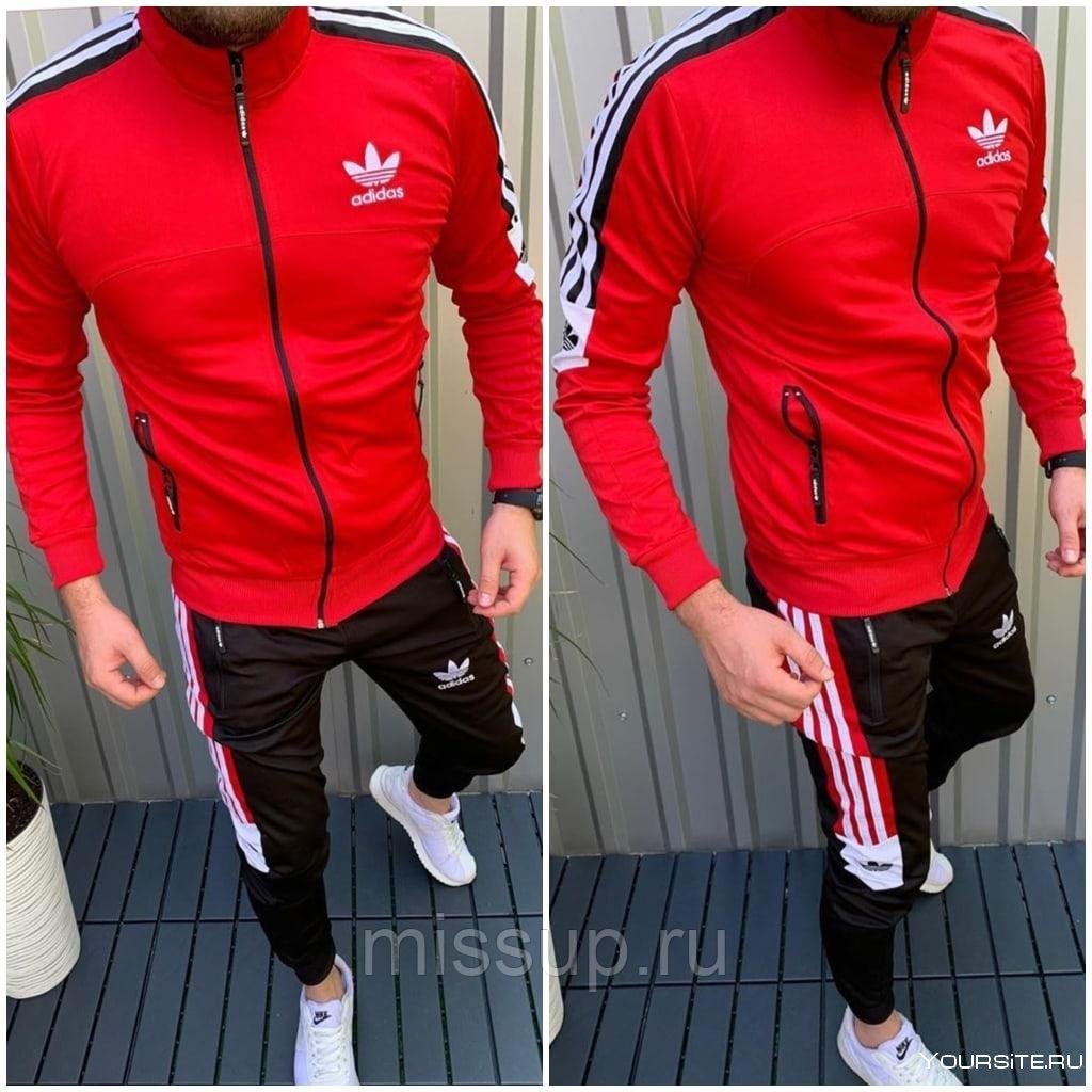 Мужской костюм спортивный найк Red