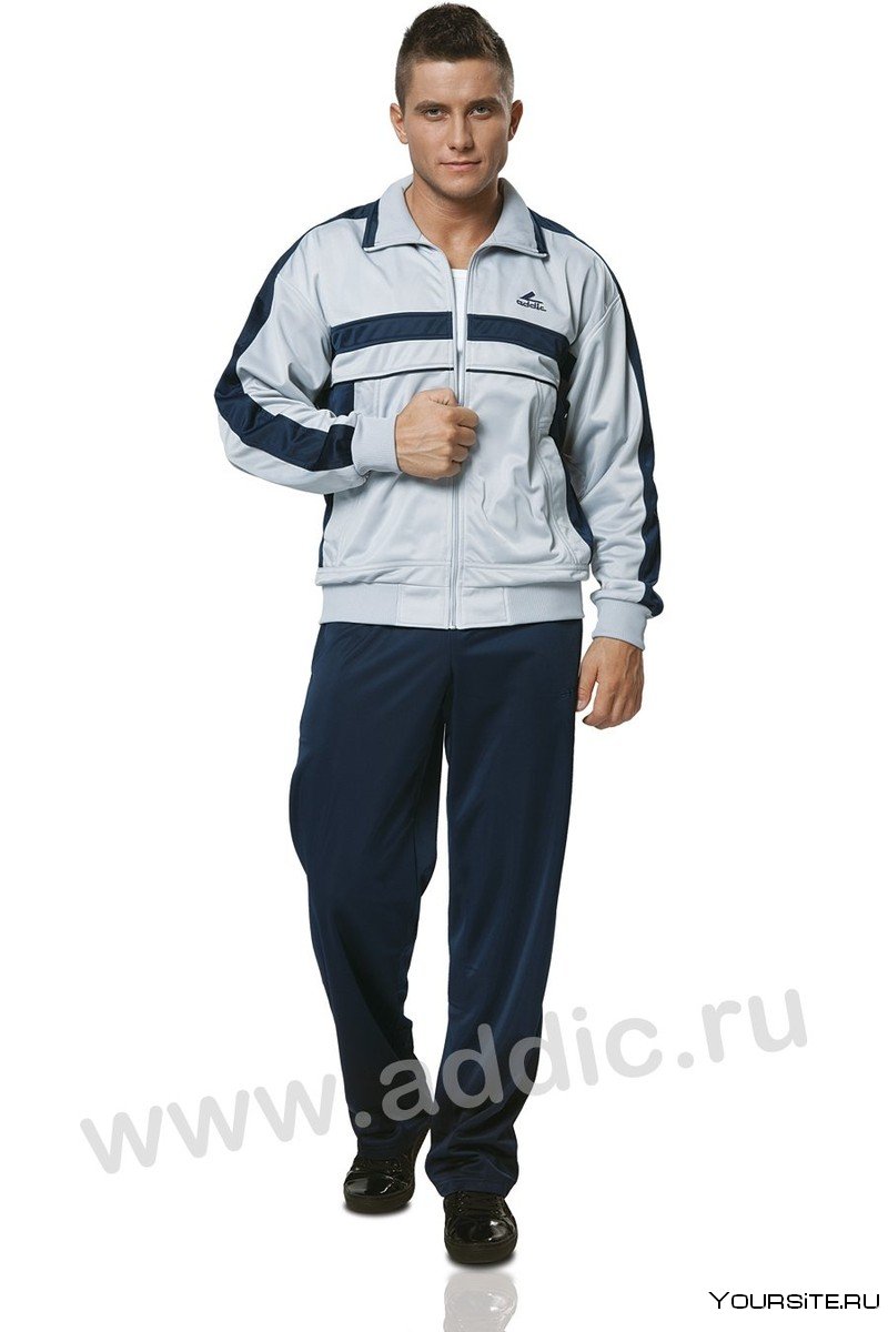 Спортивный костюм Addic мужской, серый