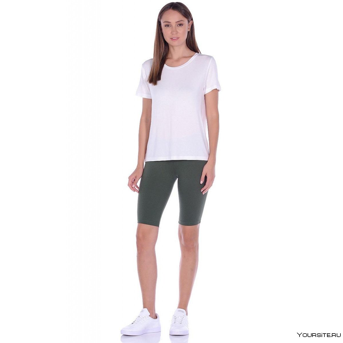 Велосипедки с майкой