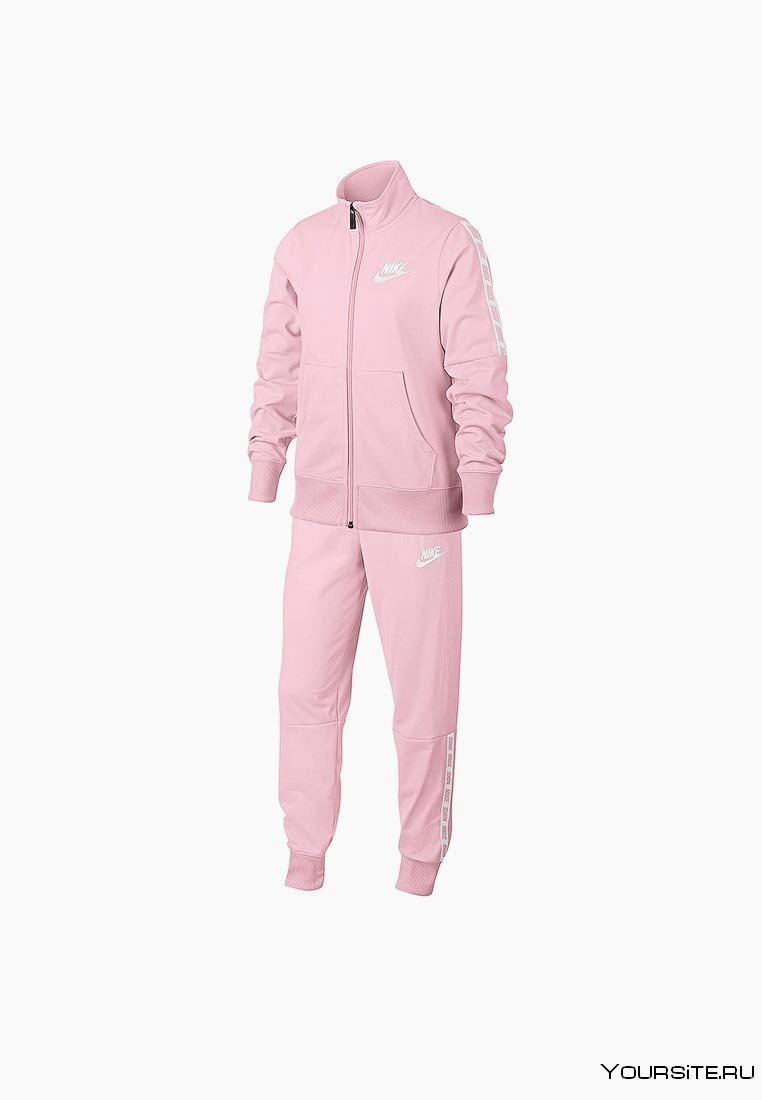 Nike Sportswear спортивный костюм розовый