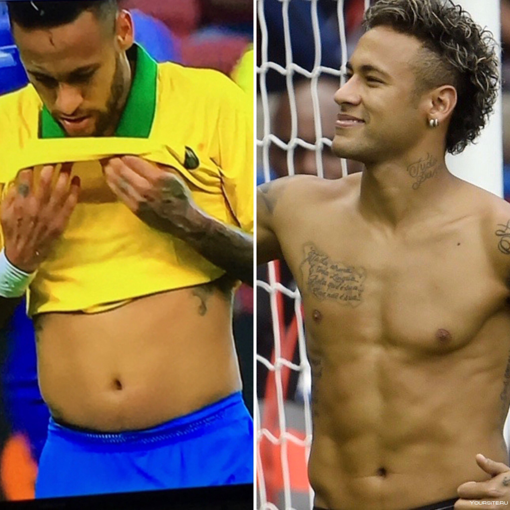 Neymar Fat