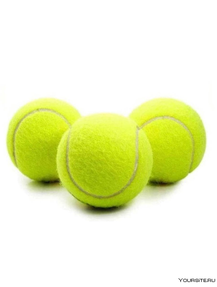Текстура теннисного мяча бесшовная