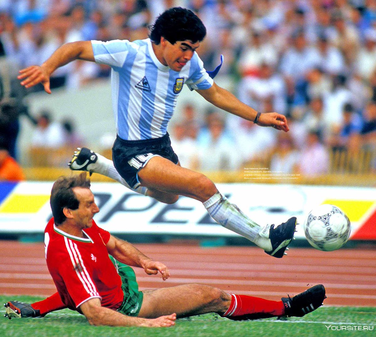 Диего Марадона в Наполи 1986
