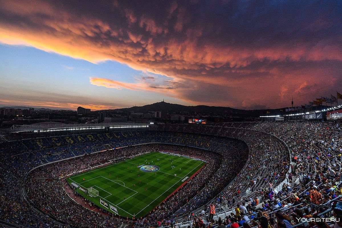Стадион Камп ноу Барселона Испания