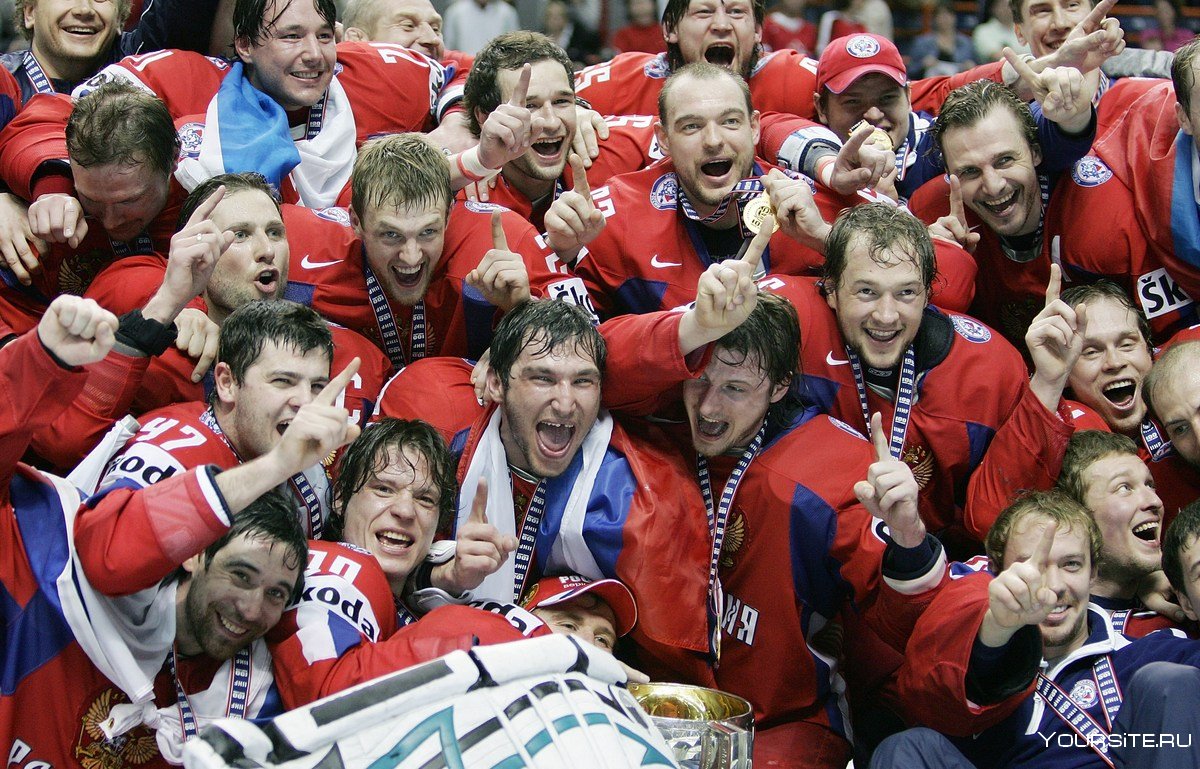 Сборная Россия по хоккею – чемпион мира 2008