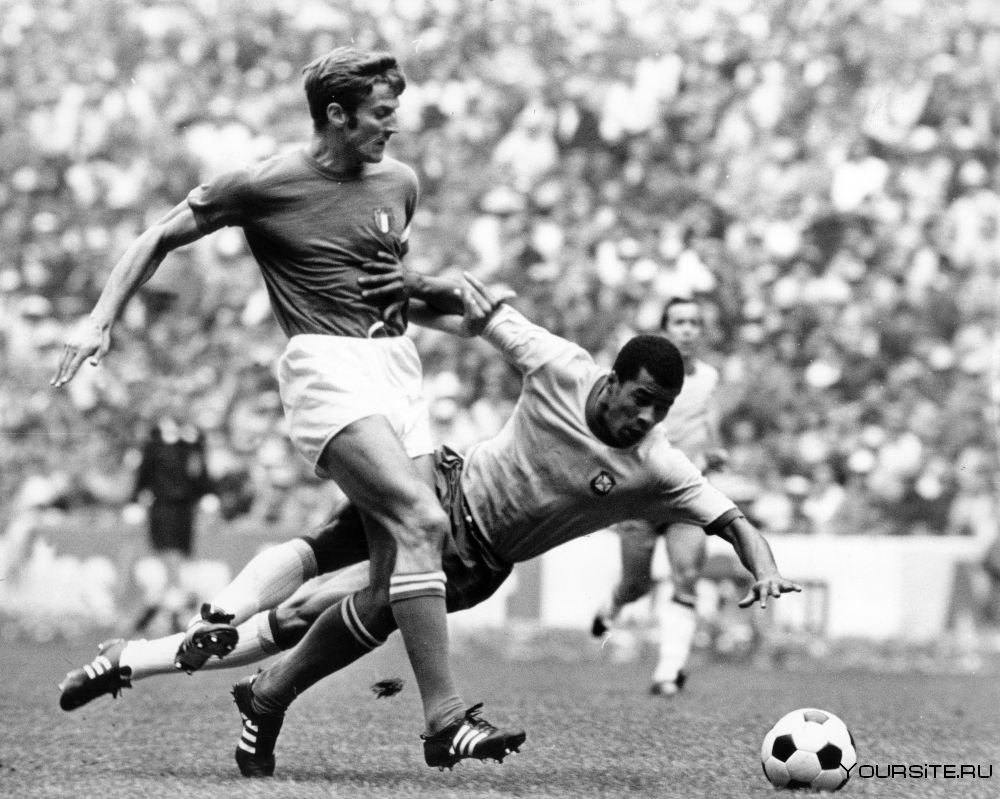 Футбол СССР Бразилия 1970