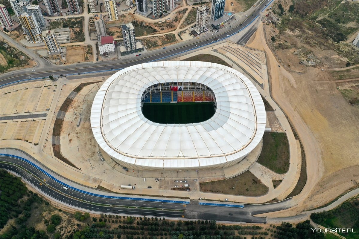Новый стадион в Туркестане