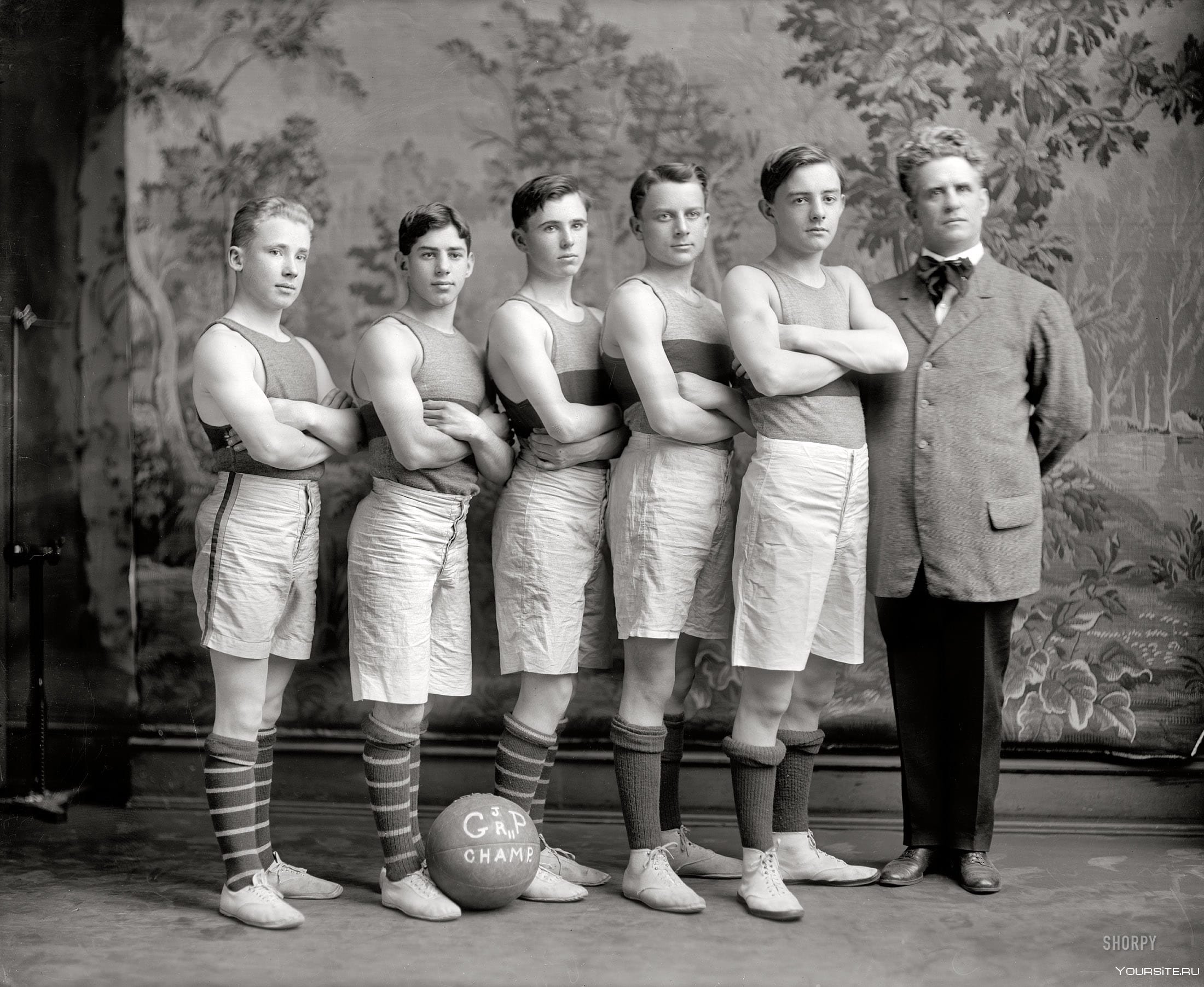 Баскетболисты 19 века