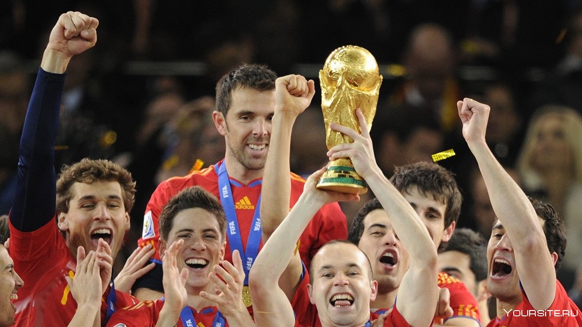 Сборная Испании чемпион мира 2012