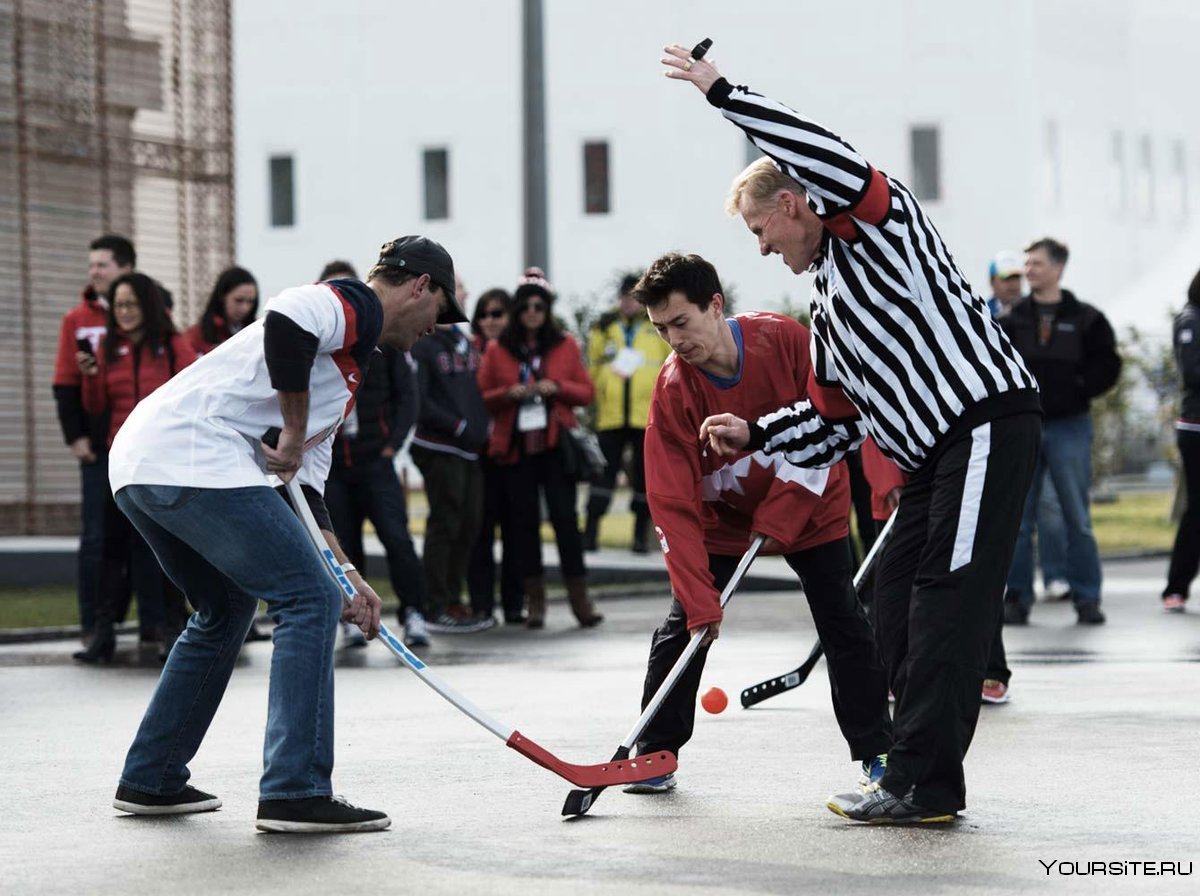 Уличный хоккей в Канаде