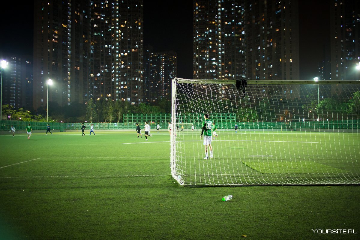 Футбольное поле Манчестер Юнайтед