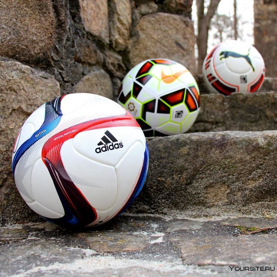 Футбольный мяч адидас найк Пума