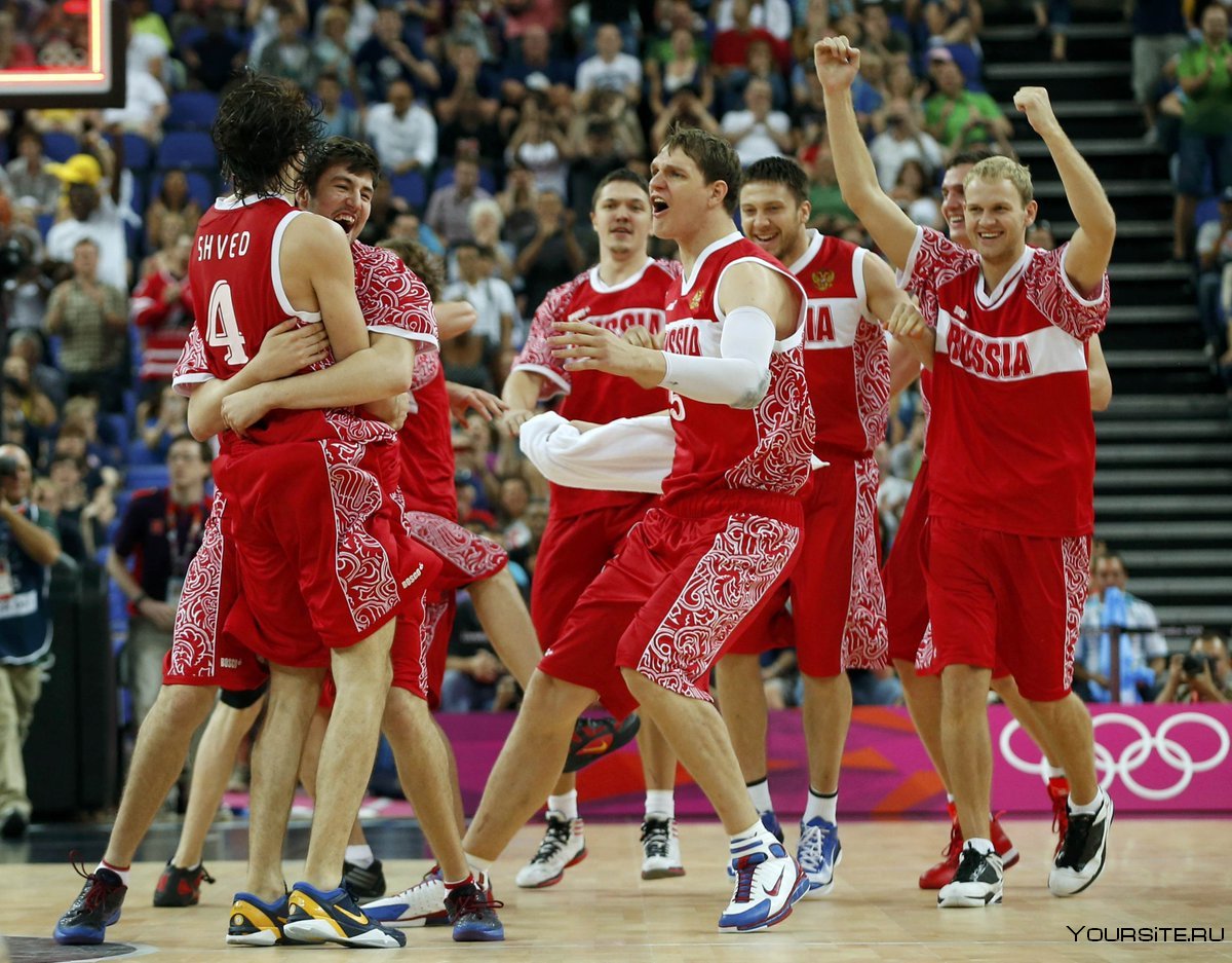 Сборная баскетбол 2008 Россия
