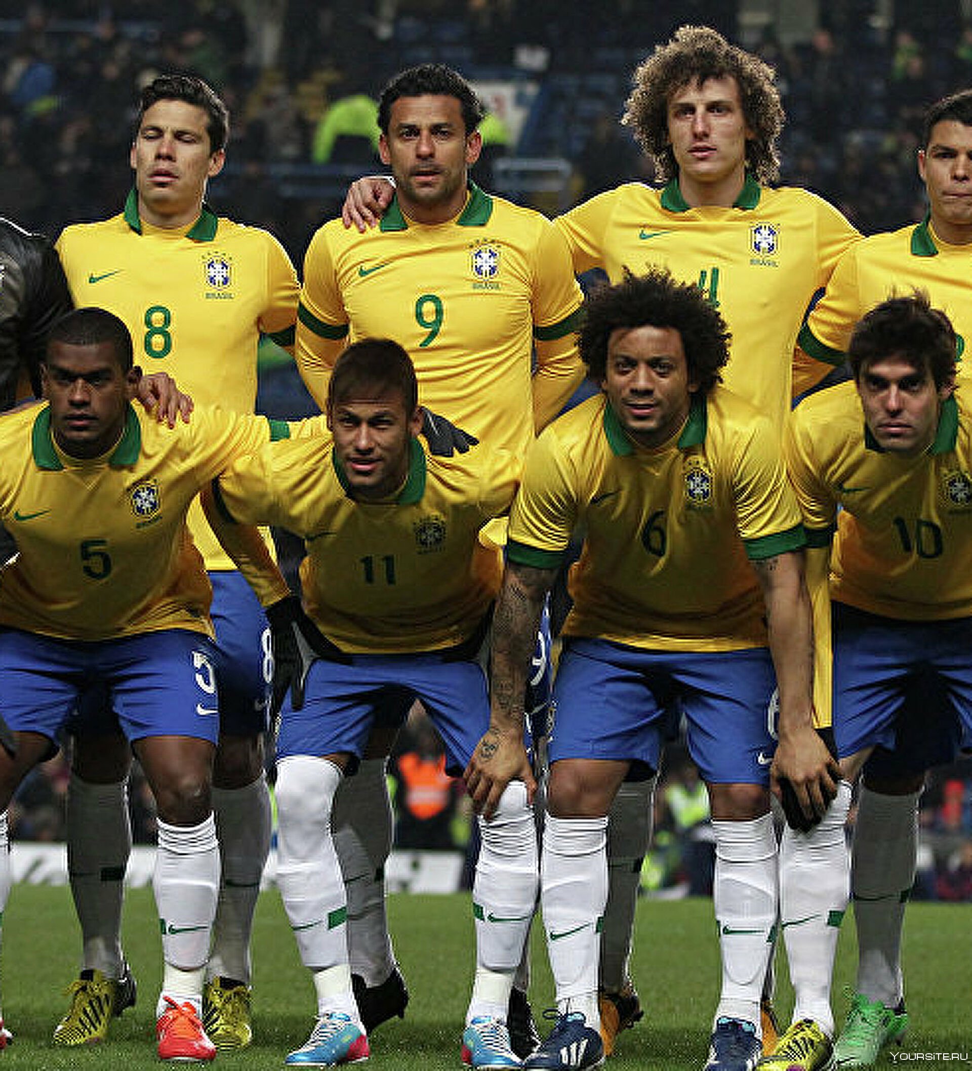 Бразильская сборная по футболу фото