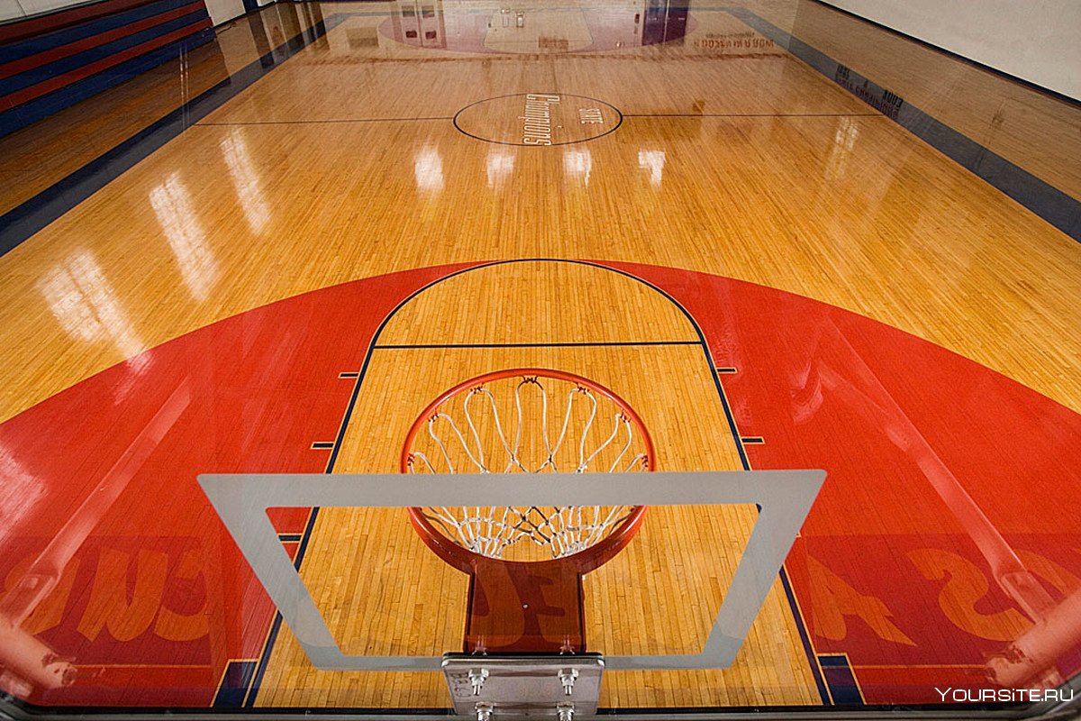 Баскетбольная площадка зал