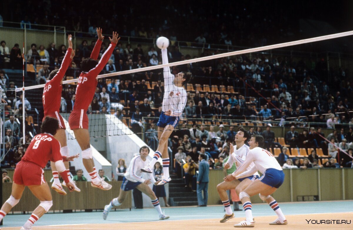 Волейбольный матч СССР Бразилия 1983