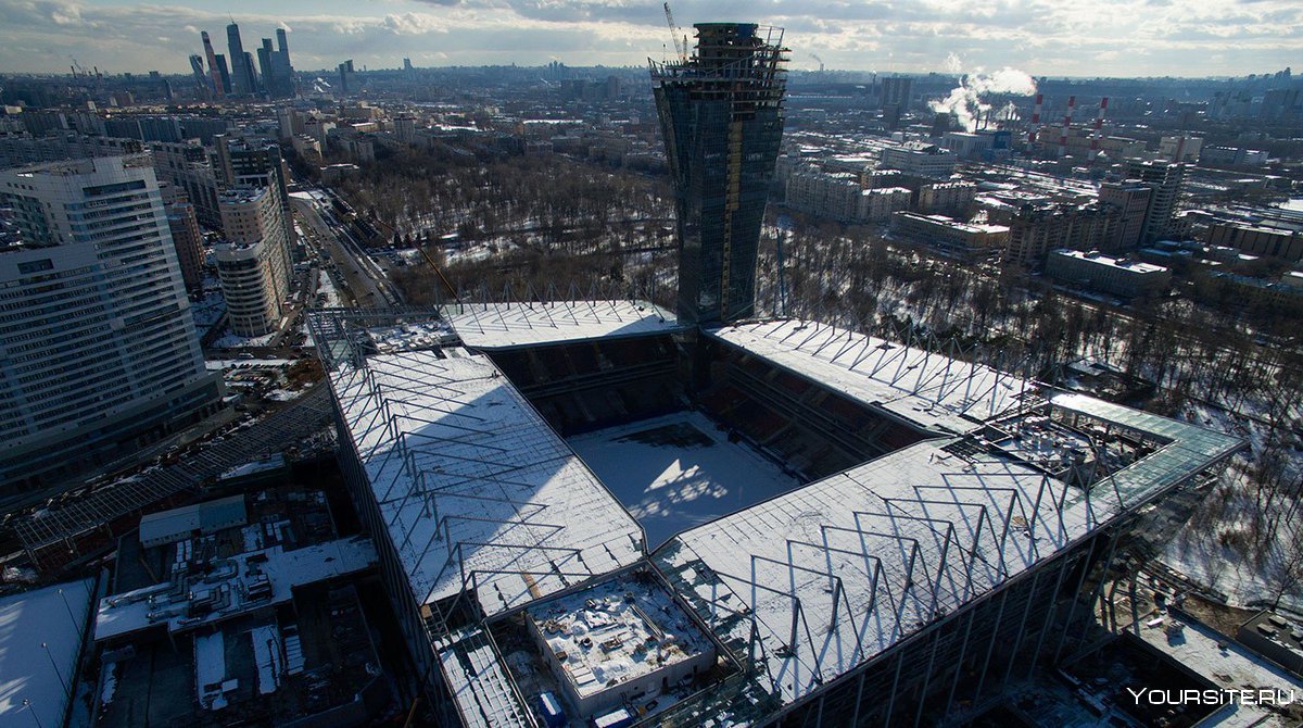 стадион цска фото сверху