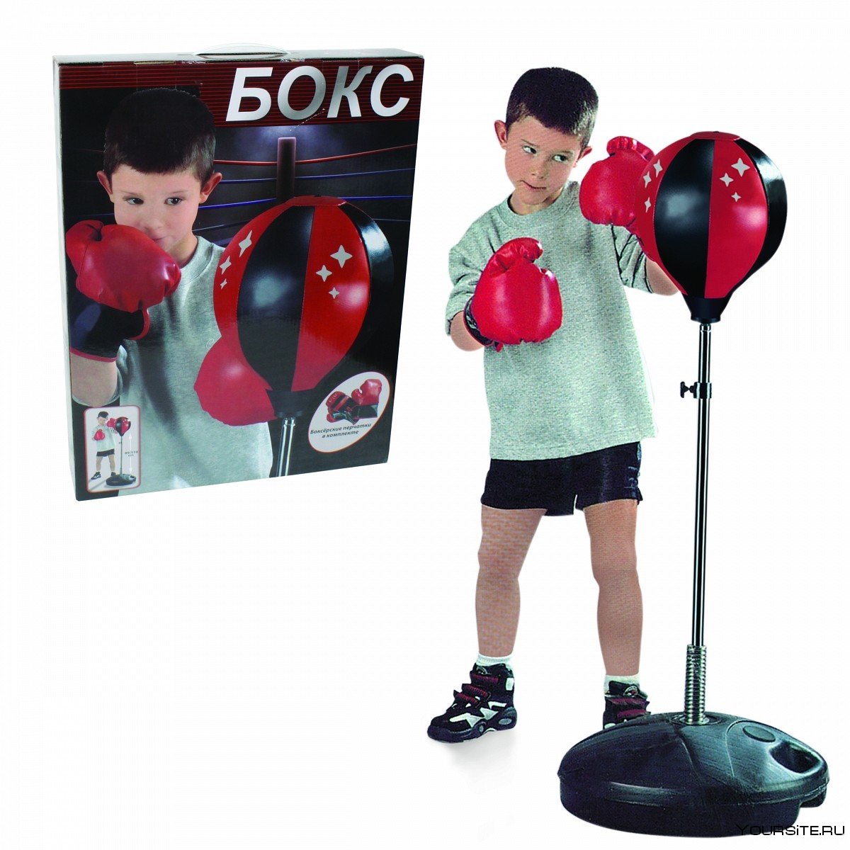 Набор для бокса 1 Toy (т59876)