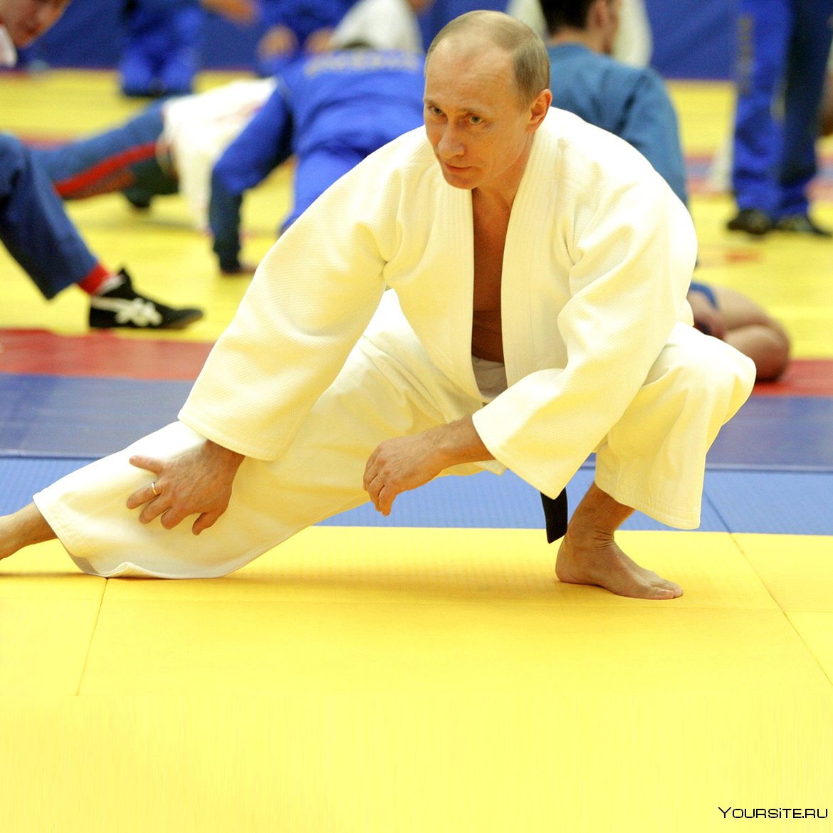 Путин занимается спортом