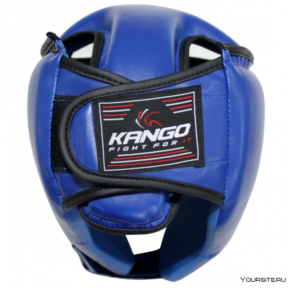 Шлем боксерский kango KHG-057 Black/Red PU