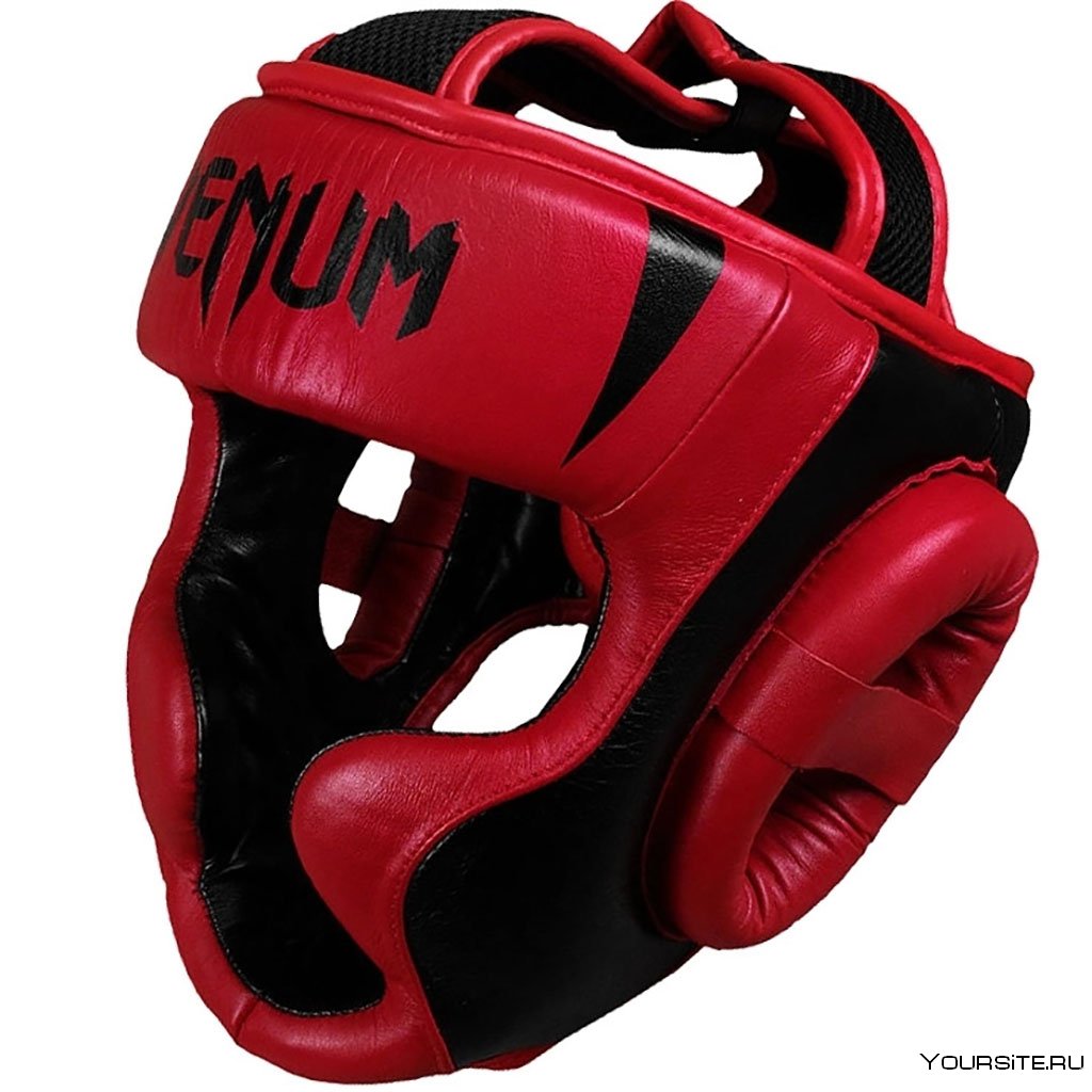 Шлем боксерский kango KHG-057 Black/Red PU