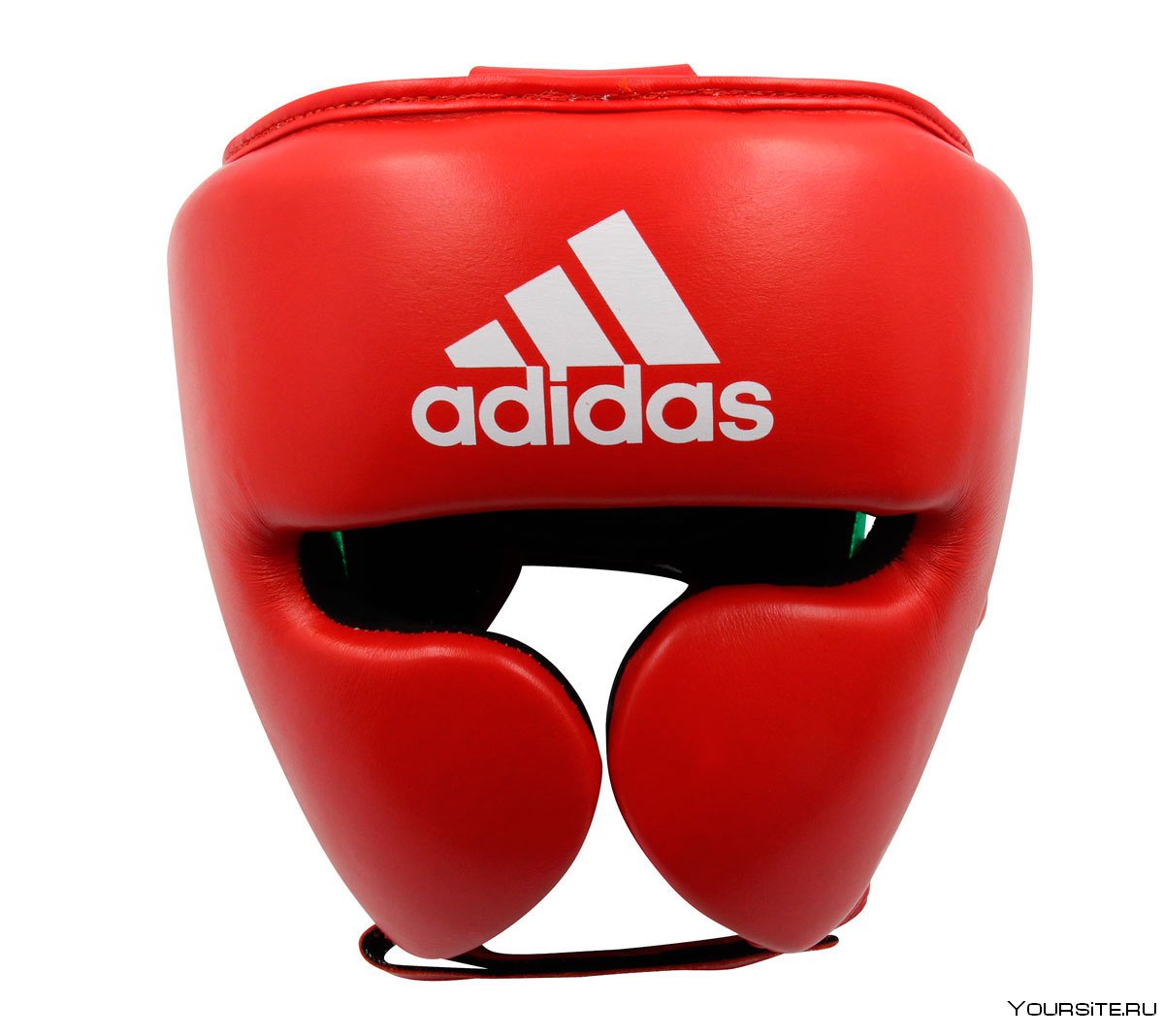 Шлем боксерский adidas красный