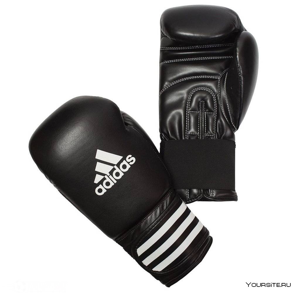 Перчатки боксерские performer черные adibc01