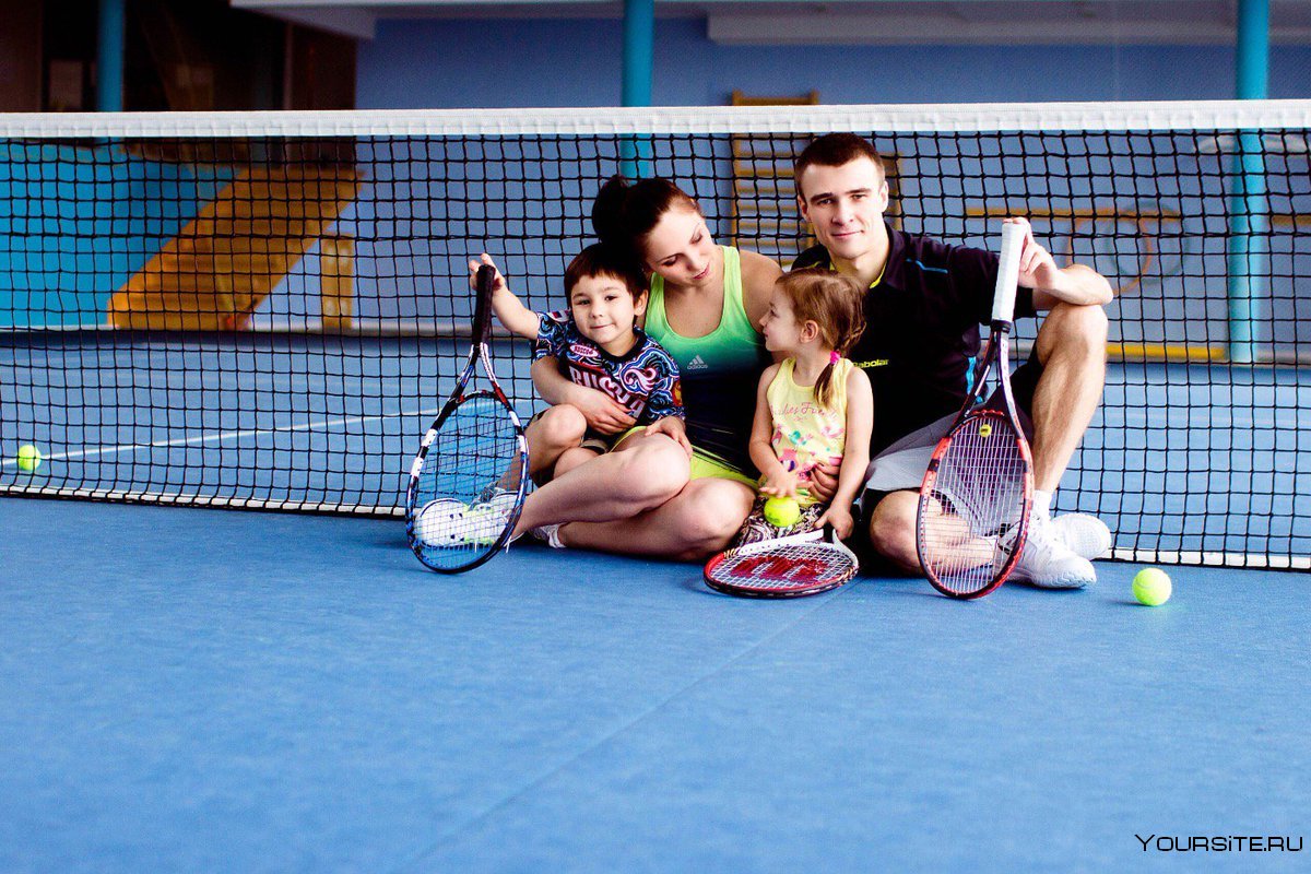 Семейный теннис