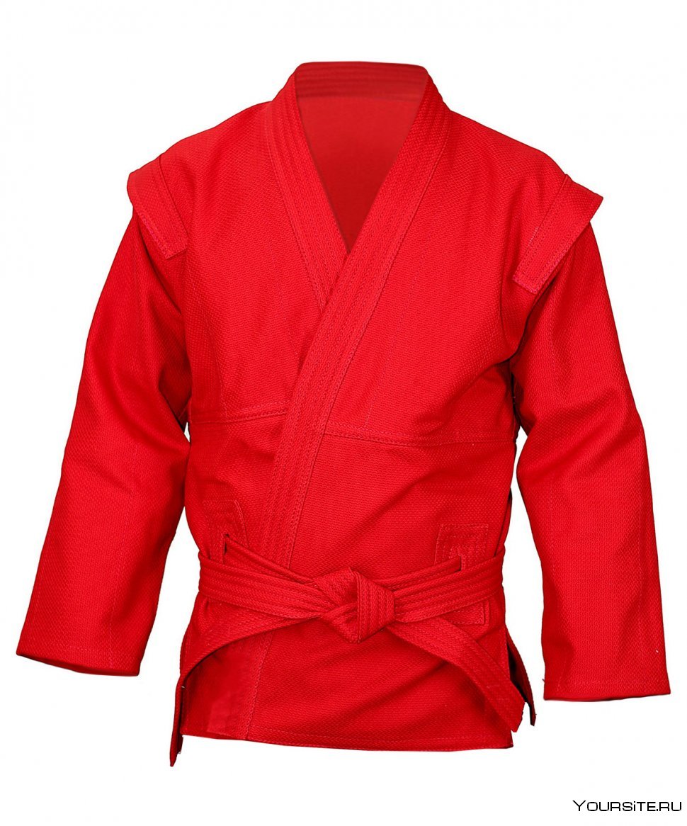 Куртка для самбо Green Hill Junior SCJ-2201 (цв. Красный)