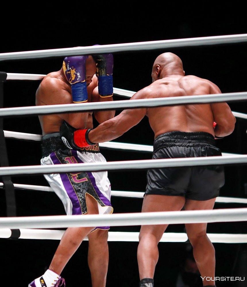 Бой Майк Тайсон vs Рой Джонс.