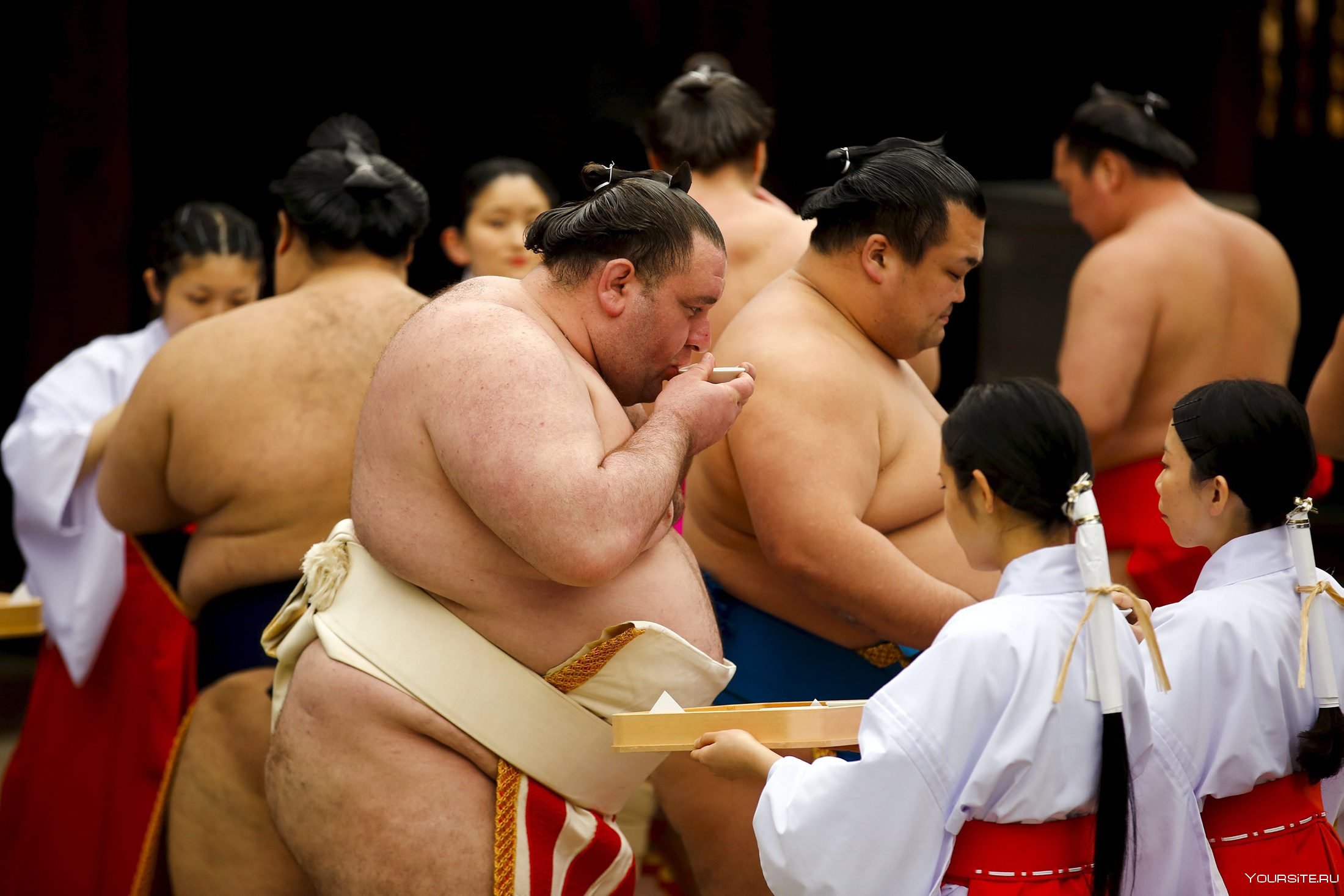 Что такое сумо. Борец сумо Мацутаро.