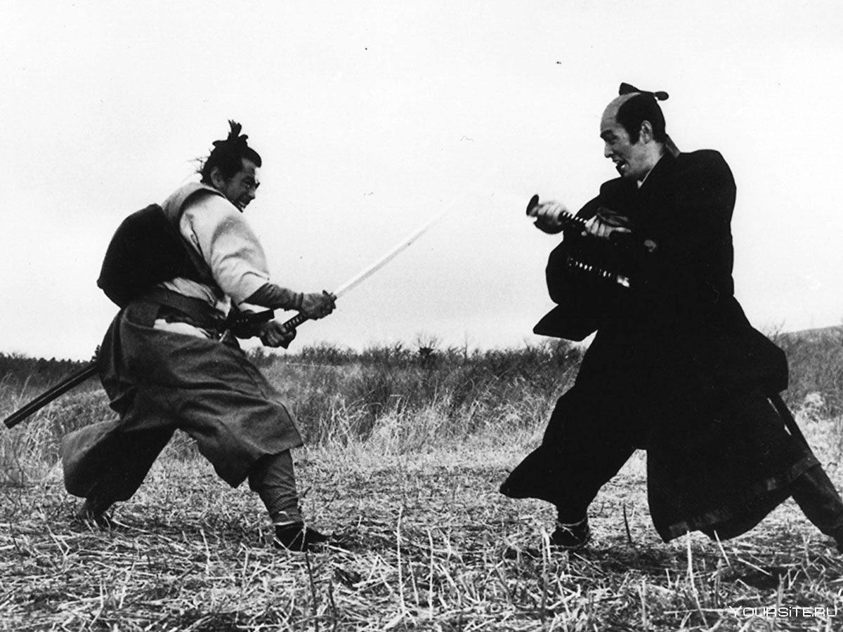 Самурай в бою