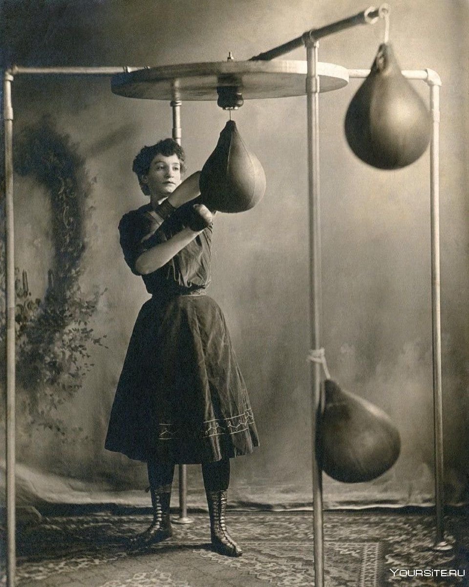 Женский бокс 19 века
