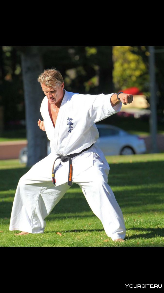 Дольф Лундгрен Karate