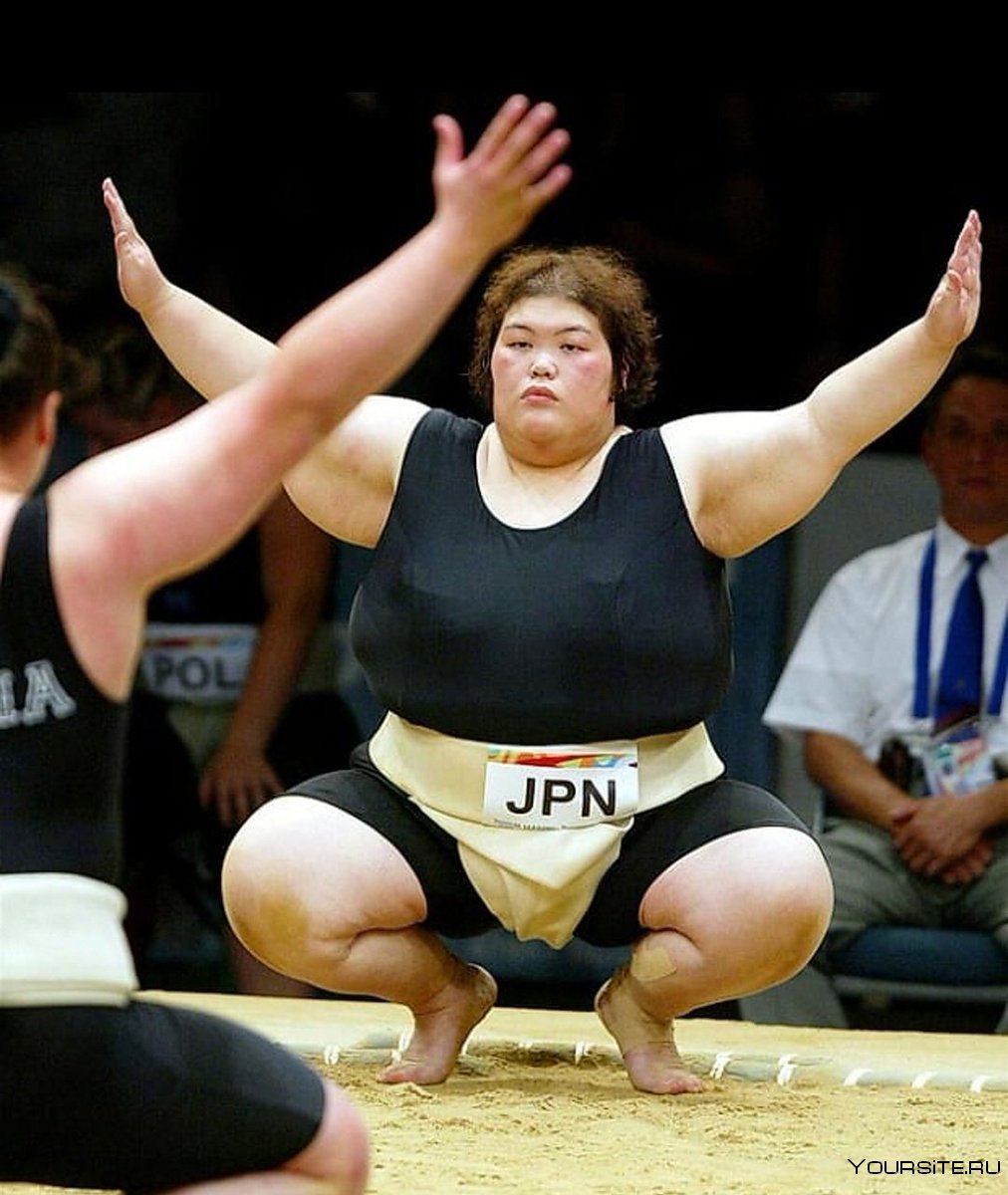 Женское сумо в Японии