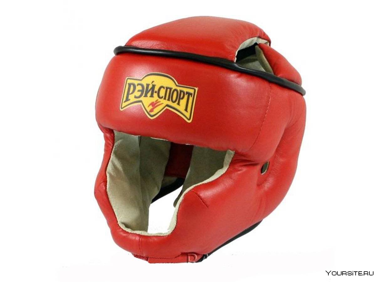Шлем боксерский Рэй спорт (иск.кожа) ш21ив усил.верх