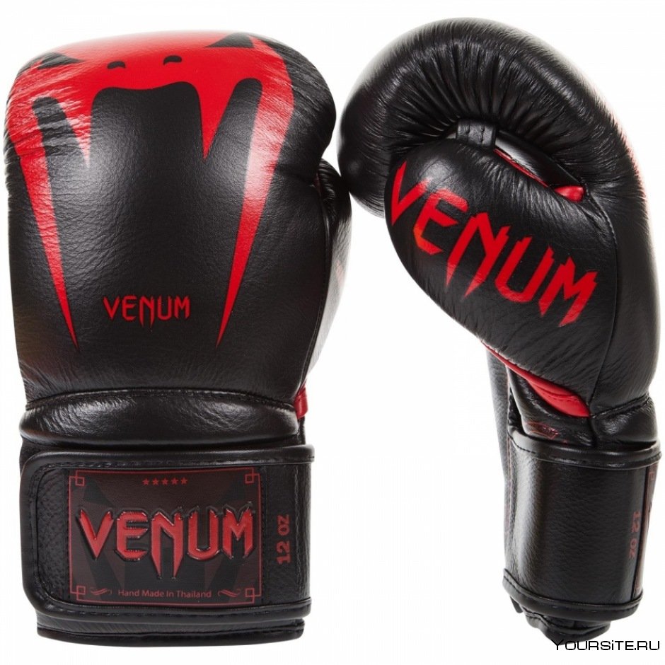 Перчатки боксерские Venum giant 3.0 Red Nappa Leather