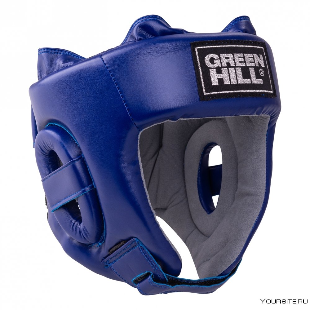 Шлем открытый Training HGT-9411, синий Green Hill