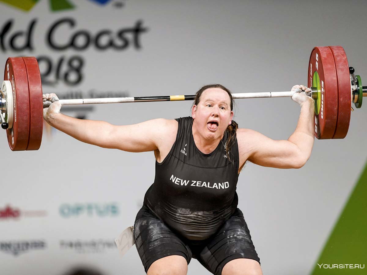 Тяжелоатлет-трансгендер из новой Зеландии Лорел Хаббард