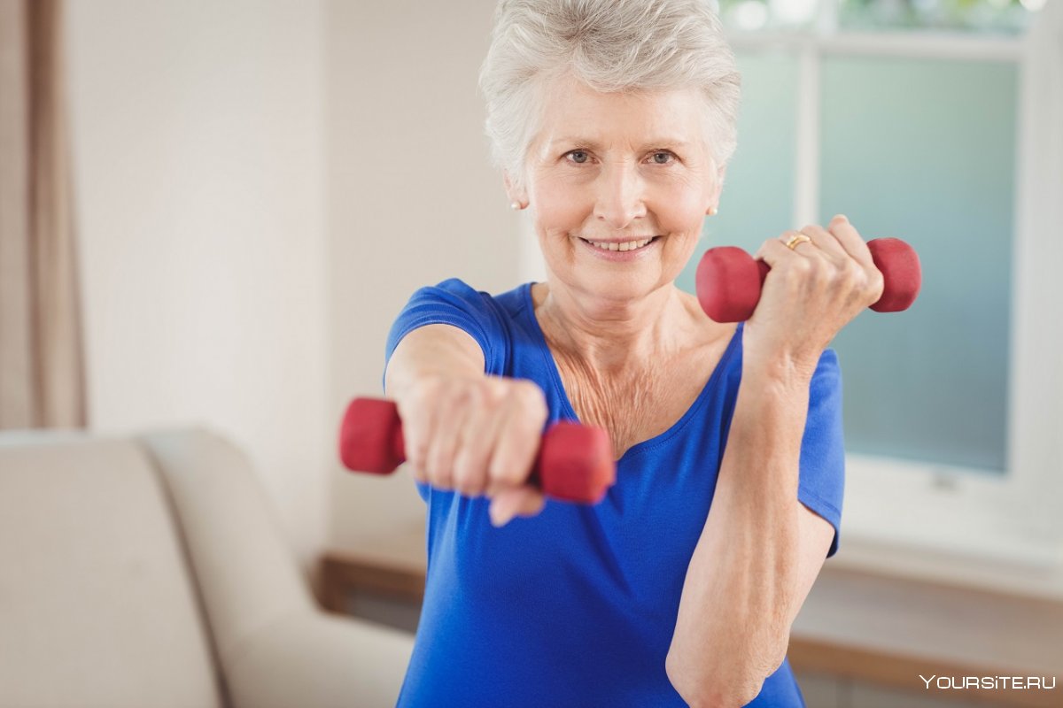 Фитнес для пожилых упражнения